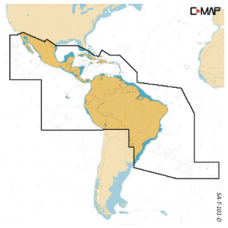 Carta de navegación de América del sur de uso exclusivo para pantallas NSX Carta de navegación de América del sur de uso exclusivo para pantallas NSX