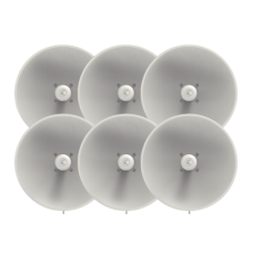 Paquete de 6 ePMP Force 300-25L para zonas con alta interferencia, hasta 400+ Mbps, 4910 - 6200 MHz, 802.11 AC Wave2, Antena de 25 dBi, baja latencia Paquete de 6 ePMP Force 300-25L para zonas con alta interferencia, hasta 400+ Mbps, 4910 - 6200 MHz, 802.11 AC Wave2, Antena de 25 dBi, baja latencia