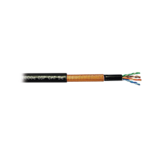 WB3176A Carrete de cable de cobre UTP CAT5E blindado para exterior, 100 metros, recomendado para enlaces inalámbricos