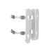 Montaje ePMP 3000 para poste o pared, incluye 4 tornillos y 2 abrazaderas metalicas
