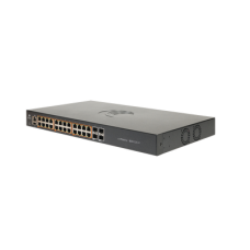 Switch cnMatrix EX1028 de 24 puertos PoE 802.3af/at, 200 W, Gigabit Ethernet y 4 SFP, Capa 2, gestión en la nube Switch cnMatrix EX1028 de 24 puertos PoE 802.3af/at, 200 W, Gigabit Ethernet y 4 SFP, Capa 2, gestión en la nube