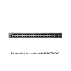 Switch PoE inteligente / cnMatrix EX2052R-P / PoE+ / 48 puertos x 1 Gps / 4 SFP+, fuente de alimentación extraíble