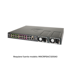Switch inteligente cnMatrix TX2020R-P con 16 puertos PoE y 4 SFP+, para fuentes removibles 