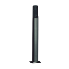 Base de PVC para fotoceldas CAME, Color Negro, Altura de hasta 500 mm .