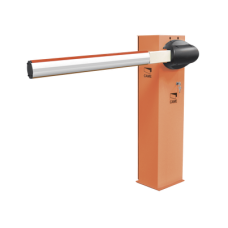 Kit de barrera vehicular CAME G3750 / Gabinete naranja / Incluye mástil de 4 metros sin iluminación / Incluye resorte 001G04060 (Resorte verde)
