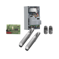 Kit de operadores AXO 3024 Para puertas Abatibles de hasta 3 Metros y 500 Kg de peso por hoja Kit de operadores AXO 3024 Para puertas Abatibles de hasta 3 Metros y 500 Kg de peso por hoja