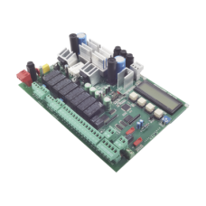 Tarjeta electronica para motores de dos hojas abatibles con decodificación radio incorporada Tarjeta electronica para motores de dos hojas abatibles con decodificación radio incorporada