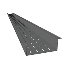 Fondo Perforado Perfil Z ancho de 4