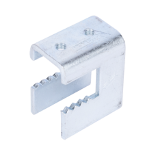 Mordaza tipo perico troquelada para varilla de 1/4, Apertura de 3/4 utilizar tornillo de 3/8