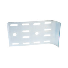 Bajada para cable sin ranura 95 x 175 mm, con acabado Electro Zinc