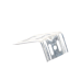 Ménsula Para MallaFils, para montaje en pared, para anchos de charola de 100 mm, con acabado electrozinc