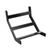(CHCVET1X12EPK) CURVA VERTICAL EXTERIOR TUBULAR 1.5 DE PERALTE X 12 ANCHO PINTURA EPOX COLOR NEGRO, INCLUYE COPLe y tornilleria