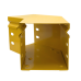CHFIBER CURVA HORIZONTAL A 45° DE ALUMINIO PERALTE 4