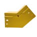 CHFIBER CURVA VERTICAL INTERIOR A 45° DE ALUMINIO PERALTE 4