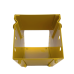 CHFIBER CURVA VERTICAL INTERIOR A 45° DE ALUMINIO PERALTE 4