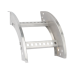 Curva Vertical Exterior de Aluminio de 90° Perfil Z / Peralte 3 1/4