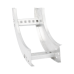 Curva Vertical Interior de Aluminio de 90° Perfil Z / Peralte 3 1/4
