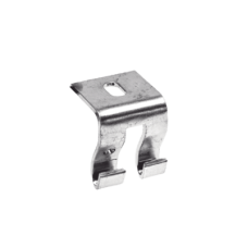 Grapa de Suspensión para Charola Tipo Malla / Acero al Carbón Calibre 12 (2.7 mm) / Anchos 50 mm a 300 mm (2 in a 11.8 in) / Múltiples Acabados: EZ, BM, GAC, EP, I304L, I316L / Certificación NOM-001-SEDE-2012, CFE 57100 / Norma