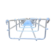 Charola Tipo Malla Línea MallaFils® 100x54 mm para hasta 77 Cables Cat6 / Uso Interior con Acabado EZ / Tramo 3 m