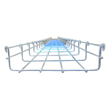 Charola Tipo Malla Línea MallaFils® 200x54 mm para hasta 154 Cables Cat6 / Uso Interior con Acabado EZ / Tramo 3 m