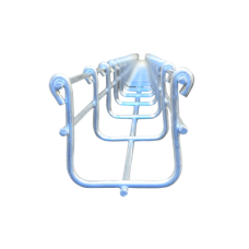 Charola Tipo Malla Línea MallaFils® 50x54 mm para hasta 38 Cables Cat6 / Uso Interior con Acabado EZ / Tramo 3 m