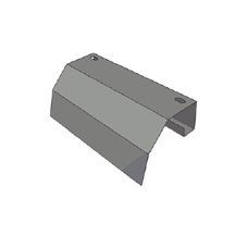 (CH-BC12TB-EP) Bajada de cable para escalera tubular de 12 de ancho