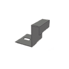 (CH-GFTB-EP) Grapa de fijcacion  para escalera tubular