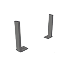 (CH-PBTB-EP) Pies base de escalera tubular