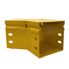 CHFIBER CURVA HORIZONTAL A 45° DE ALUMINIO PERALTE 4