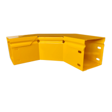 CHFIBER CURVA HORIZONTAL A 90° DE ALUMINIO PERALTE 4