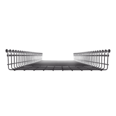 Charola Tipo Malla 105/500 mm, Acabado Electro Zinc, Hasta 836 Cables Cat6, Tramo de 3 Metros