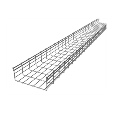 Charola Tipo Malla 150/300 mm, Acabado Electro Zinc, Hasta 716 Cables Cat6, Tramo de 3 Metros