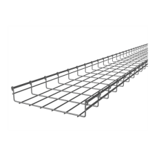 Charola Tipo Malla 66/350 mm, Acabado Electro Zinc, Hasta 368 Cables Cat6, Tramo de 3 Metros Charola Tipo Malla 66/350 mm, Acabado Electro Zinc, Hasta 368 Cables Cat6, Tramo de 3 Metros