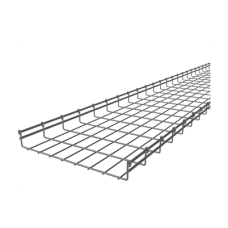 Charola Tipo Malla 66/450 mm, Acabado Electro Zinc, Hasta 473 Cables Cat6, Tramo de 3 Metros Charola Tipo Malla 66/450 mm, Acabado Electro Zinc, Hasta 473 Cables Cat6, Tramo de 3 Metros