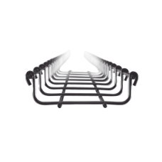 Charola Tipo Malla 33/100 mm, Acabado Electro Zinc, Hasta 53 Cables Cat6, Tramo de 3 Metros