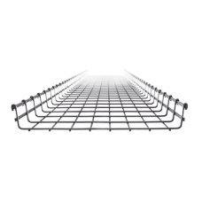 Charola Tipo Malla 66/400 mm, Acabado Electro Zinc, Hasta 420 Cables Cat6, Tramo de 3 Metros Charola Tipo Malla 66/400 mm, Acabado Electro Zinc, Hasta 420 Cables Cat6, Tramo de 3 Metros