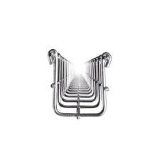 Charola Tipo Malla 66/500 mm, Acabado Electro Zinc, Hasta 525 Cables Cat6, Tramo de 3 Metros Charola Tipo Malla 66/500 mm, Acabado Electro Zinc, Hasta 525 Cables Cat6, Tramo de 3 Metros