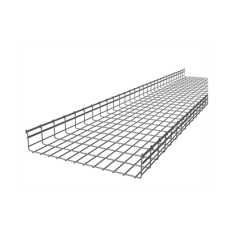 Charola Tipo Malla 116/600 mm, Acabado Electro Zinc, Hasta 1108 Cables Cat6, Tramo de 3 Metros