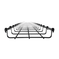 Charola Bimetálica Tipo Malla 33/150 mm, Ideal Para Utilizarse al Exterior o Zonas Húmedas, Hasta 79 Cables Cat6, Tramo de 3 Metros