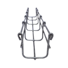 Charola Bimetálica Tipo Malla 66/50 mm, Ideal Para Utilizarse al Exterior o Zonas Húmedas, Hasta 53 Cables Cat6, Tramo de 3 Metros