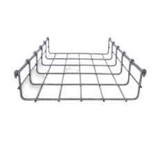 Charola Bimetálica Tipo Malla 66/250 mm, Ideal Para Utilizarse al Exterior o Zonas Húmedas, Hasta 263 Cables Cat6, Tramo de 3 Metros