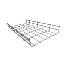 Charola Bimetálica Tipo Malla 66/300 mm, Ideal Para Utilizarse al Exterior o Zonas Húmedas, Hasta 315 Cables Cat6, Tramo de 3 Metros