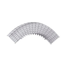 Curva Pre-Fabricada Horizontal de 90° con medidas de 54 mm de Peralte y 200 mm Ancho (54/200 mm)