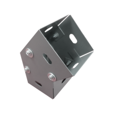 Derivación codo horizontal de 45 grados 100 X 100 mm, fabricado en lámina de acero al carbón Derivación codo horizontal de 45 grados 100 X 100 mm, fabricado en lámina de acero al carbón