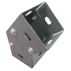 Derivación codo horizontal de 45 grados 65 X 65 mm, fabricado en lámina de acero al carbón Derivación codo horizontal de 45 grados 65 X 65 mm, fabricado en lámina de acero al carbón