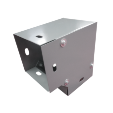 Derivación codo horizontal de 90 grados 100 x 100 mm, fabricado en lámina de acero al carbón Derivación codo horizontal de 90 grados 100 x 100 mm, fabricado en lámina de acero al carbón