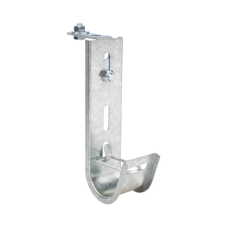 Soporte (Gancho) tipo J-Hook, hasta 10 cables Cat6, ideal para soportar cableado en los espacios de manipulación al aire, Para instalación en interior
