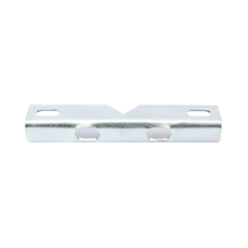 Soporte para instalación en piso falso a poste, con acabado Electro Zinc (No incluye poste)