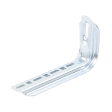 Ménsula omega tipo L inteligente, 210mm de ancho, con acabado Electro Zinc Ménsula omega tipo L inteligente, 210mm de ancho, con acabado Electro Zinc