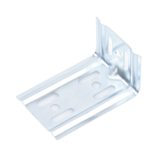 Ménsula económica, para montaje en pared, para anchos de charola de 100mm, con acabado Electro Zinc Ménsula económica, para montaje en pared, para anchos de charola de 100mm, con acabado Electro Zinc